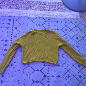 Cropped sweater from target